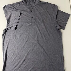 Nautica Men's Charcoal Polo Shirt
